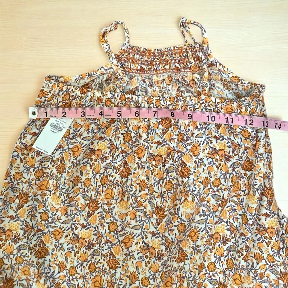 Old Navy Girls Dress Size S (6-7) | Floral Sundress - Picture 5 of 8